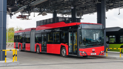 The largest garage for electric buses in Romania is being built in Brasov