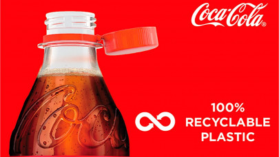 Coca-Cola Romania is transitioning to plastic bottles with attached caps