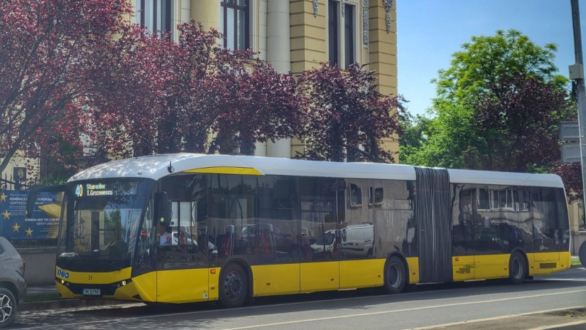 Timisoara receives 44 new electric buses