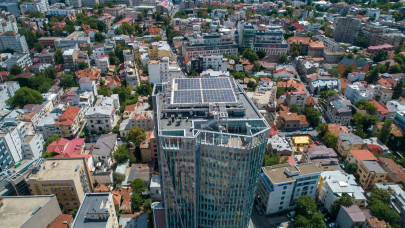PPF Real Estates office buildings in Bucharest produce solar energy