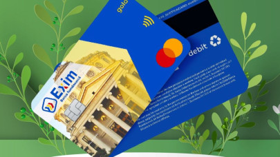 Exim Banca Românească issues cards made of recyclable materials