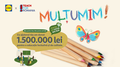 Lidl Romania donates €300,000 for teacher training in Romania