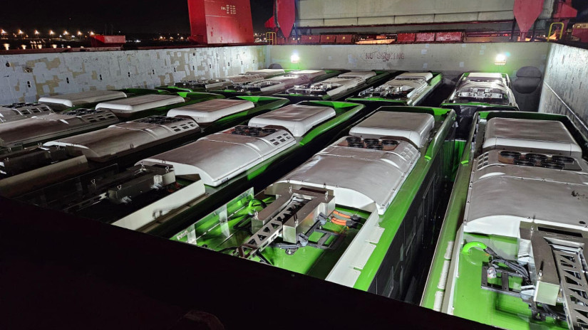 First 51 BMC electric buses arrive in Romania