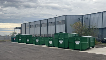Free bulky waste storage platform opens in Salonta